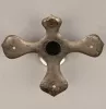 Bavarian Silver Officer/NCO Crossbase for Pickelhaube Visuel 3